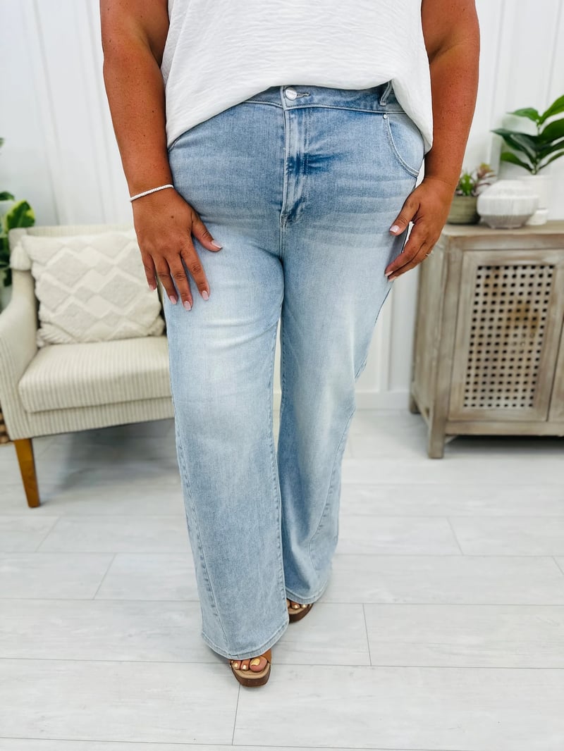 ShapeDenim – Vintage Wash Straight-Leg Jeans – image 6