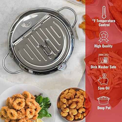 CookForge – Premium Stainless Frying Po & Oil Control Rack System – image 6