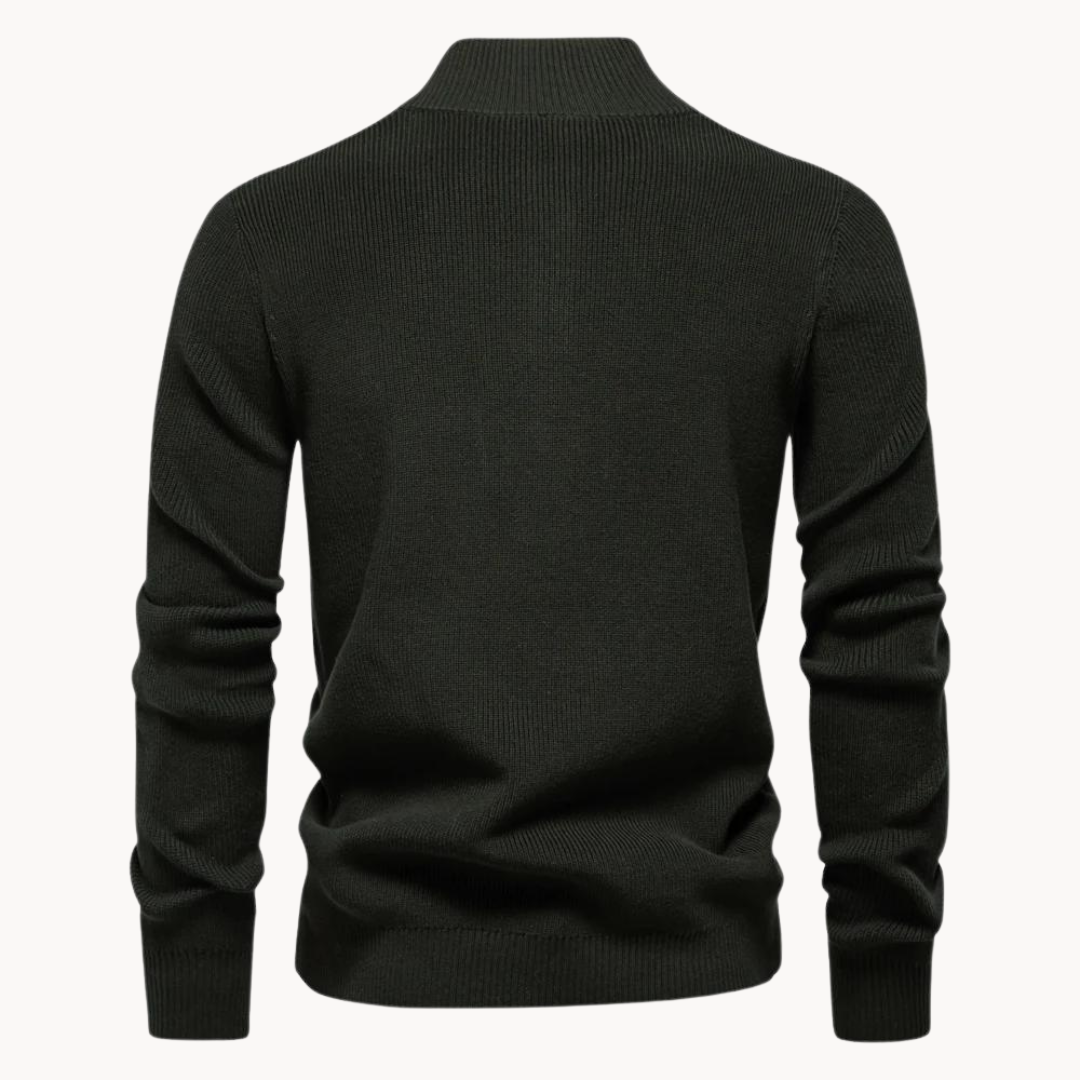 Ashton Button Mockneck Sweater – image 10