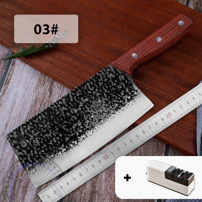 IronEdge- Pro Chef Knife – 03# / Kitchen Knife+Knife Sharpener