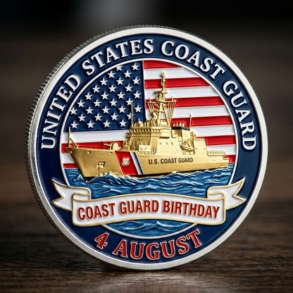 PatriotWave – Coast Guard Heritage Keepsake Coin – 1 Coin