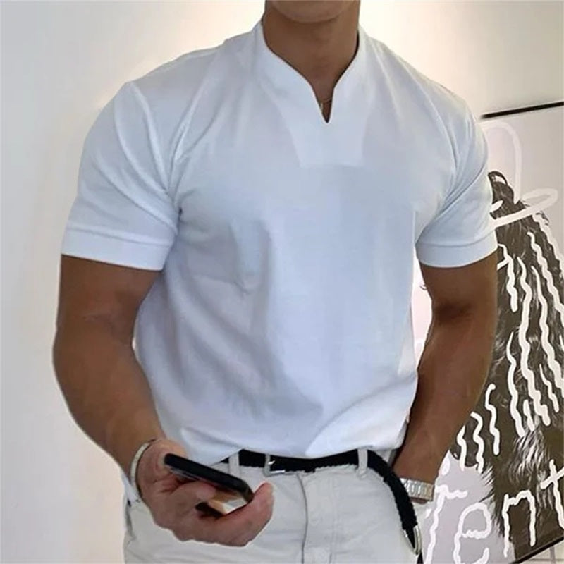 MetroFlex – Gentleman’s Short Sleeve Performance Tee – White / M