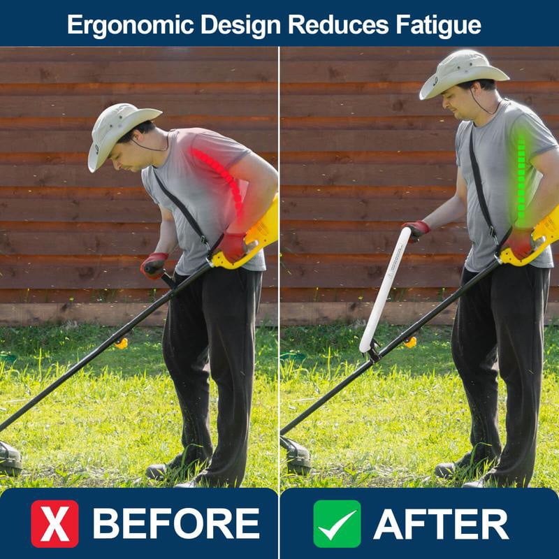 Best-Seller – Ergonomic String Trimmer Handle Extension for Better Grip & Control – image 3