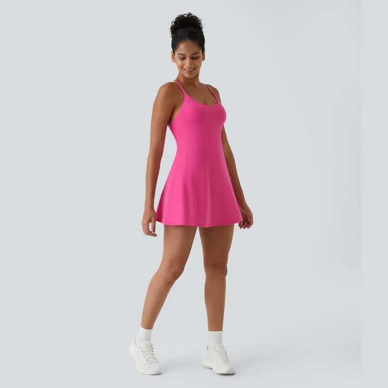 SoftMove – Plush Easy Peezy Active Wear Dress – image 9