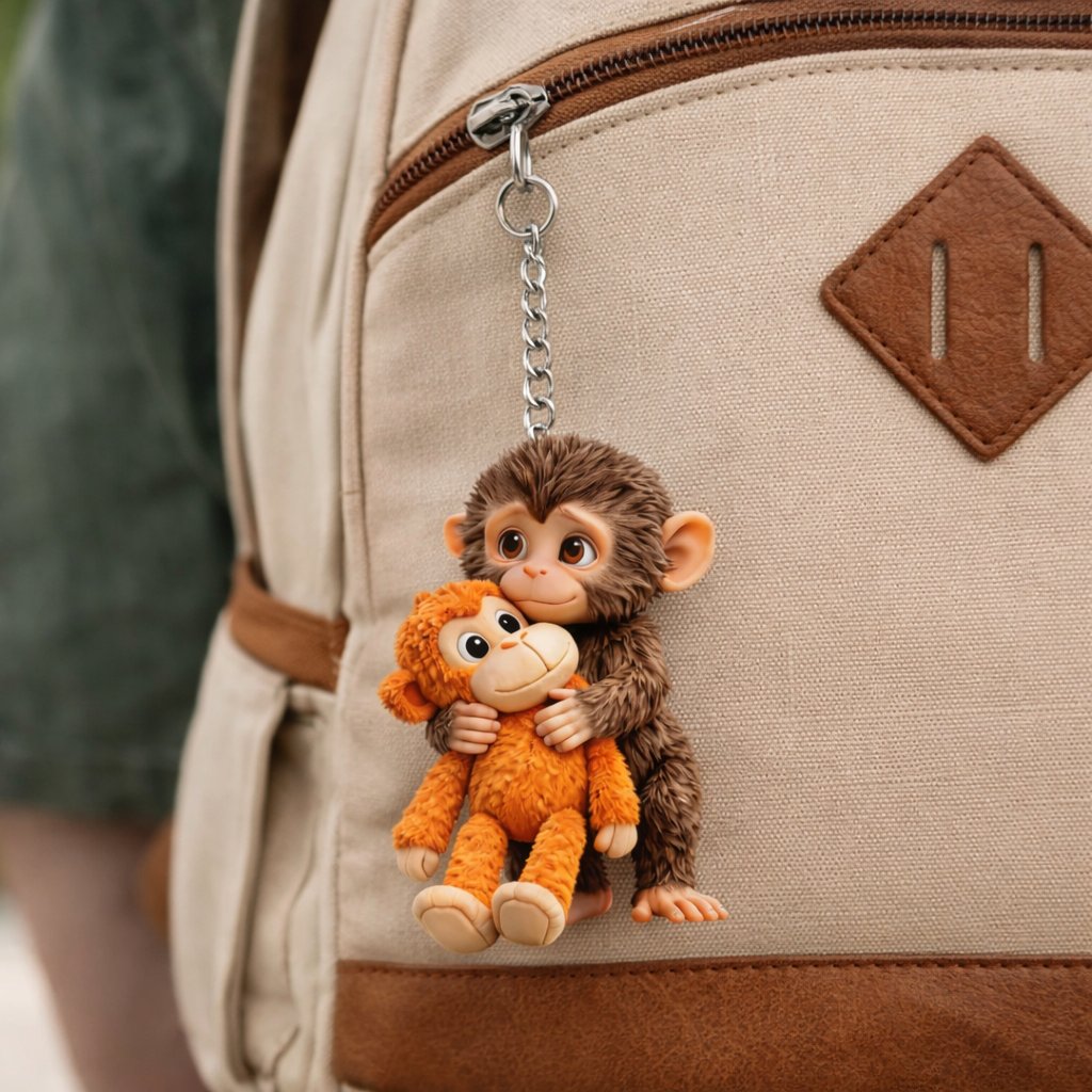CuddleMonkey – Daily Comfort Keychain – image 5