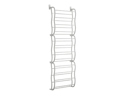 HomeStack – Vertical Space Saving Shoe Storage Rack – White / 12-Tier