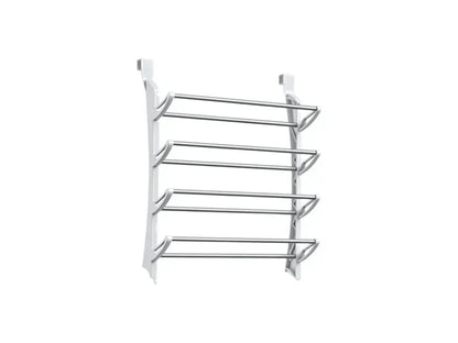 HomeStack – Vertical Space Saving Shoe Storage Rack – White (New) / 4-Tier