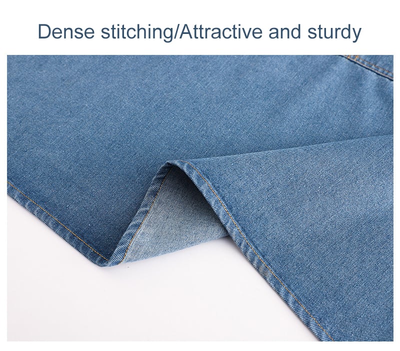 ApronMuse - Premium Soft Denim Cross-Back Apron – image 5