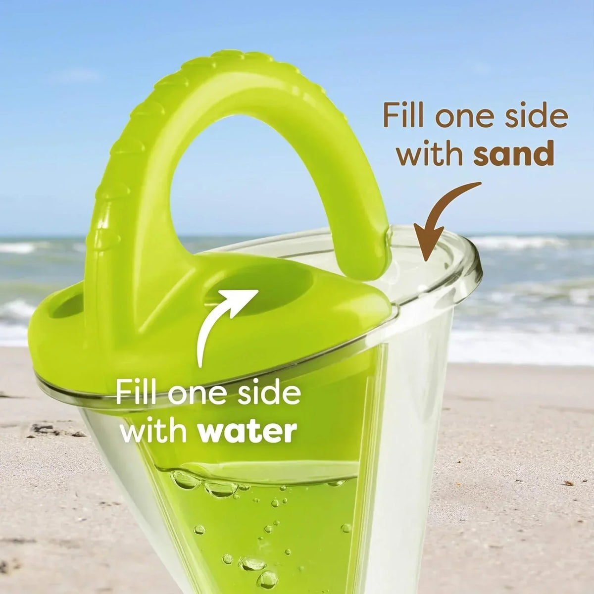 AquaCraft – Sensory Beach Learning Funnel Set – Green / Buy 1