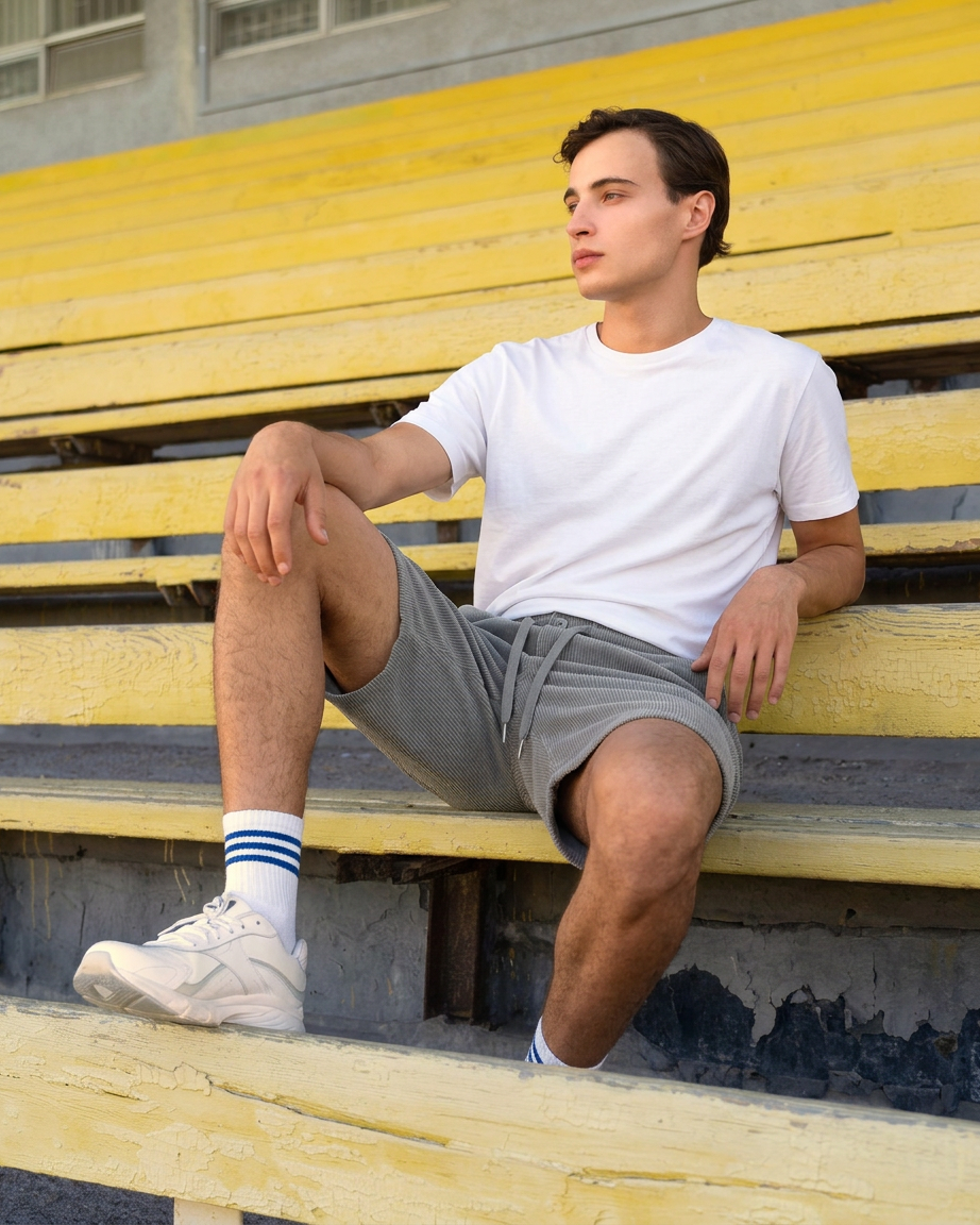 Ridgeline — Corduroy Cargo Shorts for Men – image 3