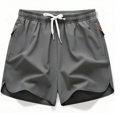 FlexCore - Men's Quick-Dry Running Shorts – Gray / S