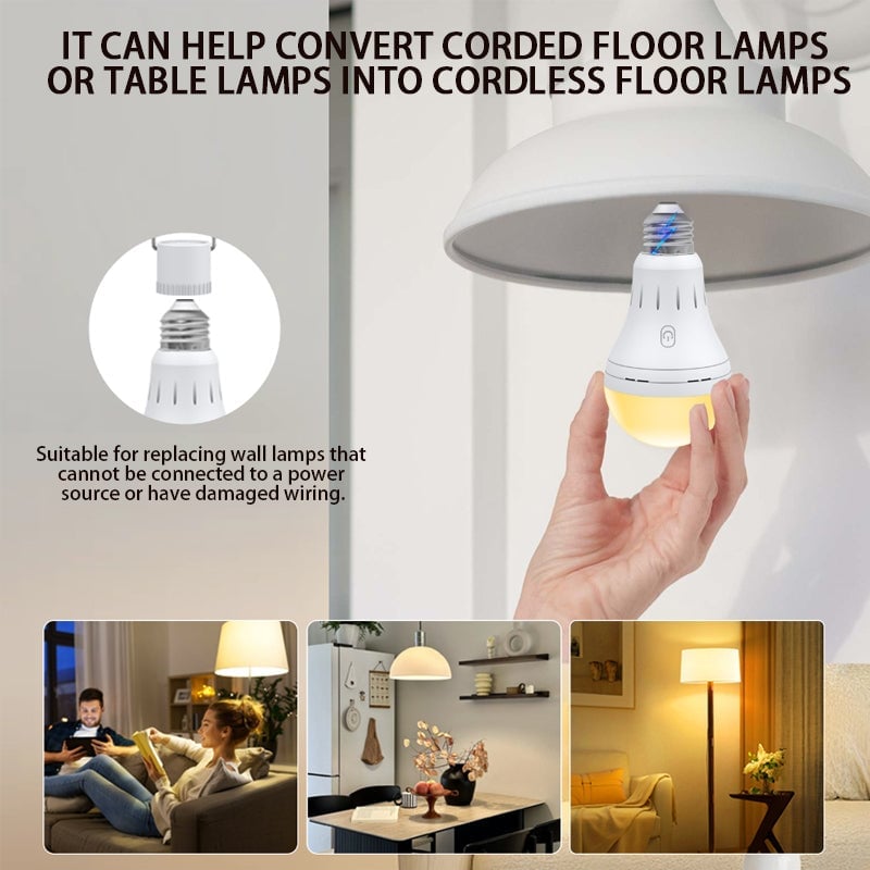 BrightEase – Rechargeable LED Bulb with Remote Control – image 10