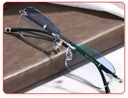 FocusFlex – Anti-Blue Light Smart Readers – Blue / Eyeglasses / '+1.00 / 40-45 YEAR OF AGE