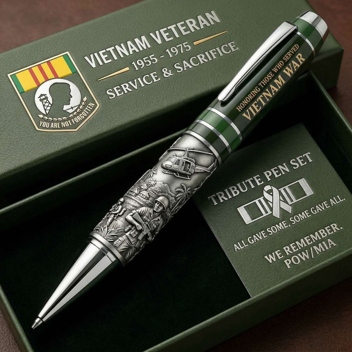 RemembranceScript – Vietnam Service Tribute Pen – BUY 1
