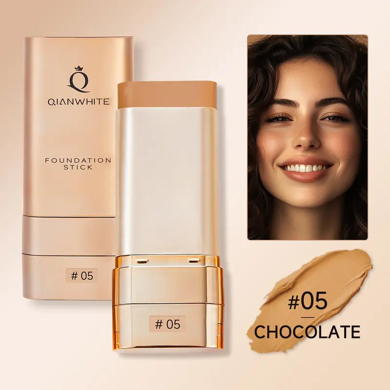 AuraFace – Luminous Dual-Ended Foundation Stick – #05 Chocolate / #01 Ivory