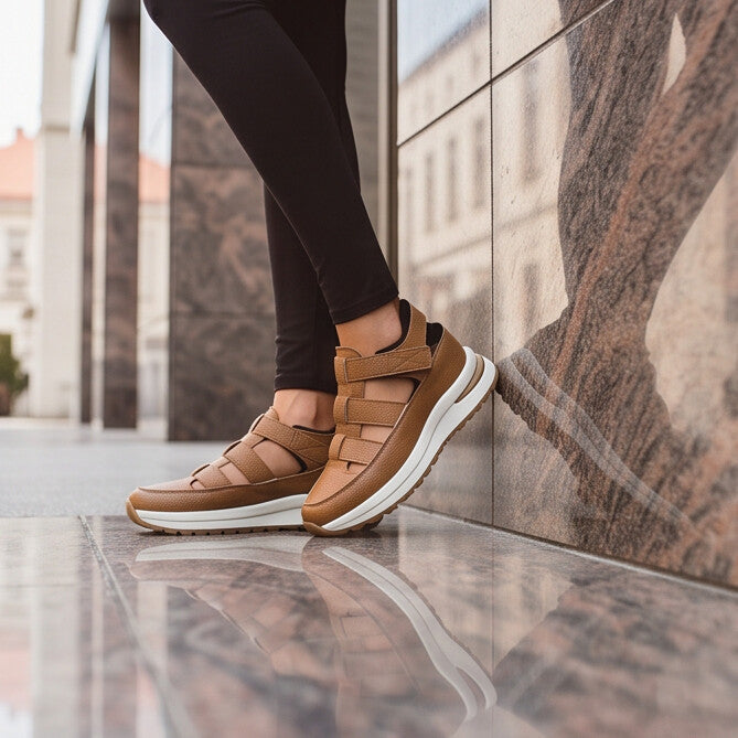 StrapLift — Platform Sneaker with Hook-and-Loop Straps – image 3