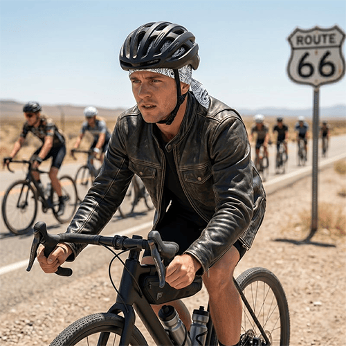Elastic Cycling Sports Cap – image 6