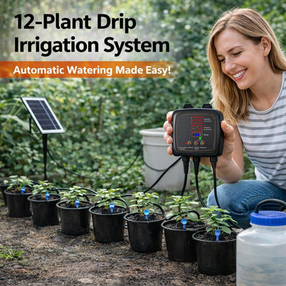 12-Plant Solar Drip Irrigation Kit – image 6