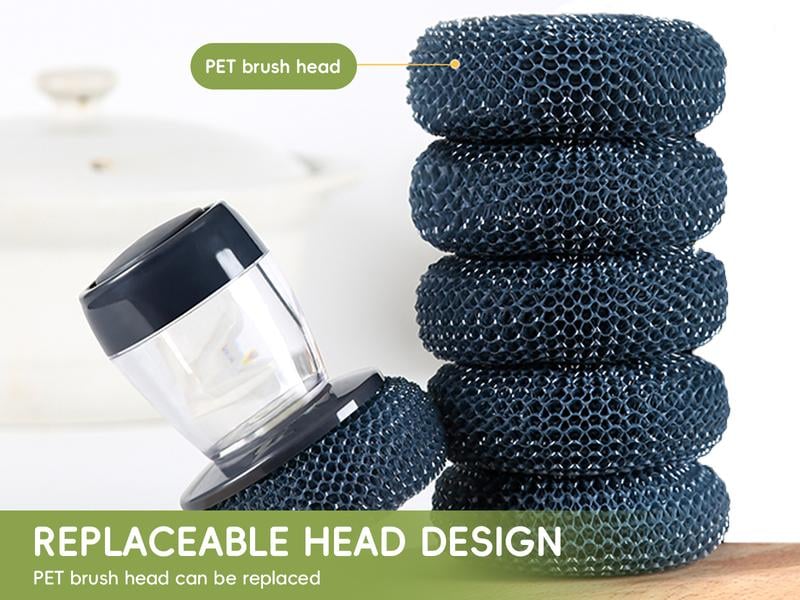 CleanMate - Ergonomic Soap-Release Kitchen Scrubber – image 12