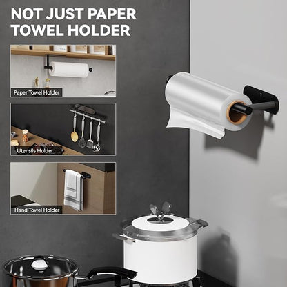 PureSteel – Elegant Wall Roll Holder – image 4