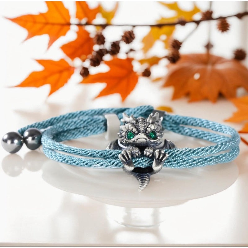 DragonDream – Adjustable Fantasy Bracelet – Green