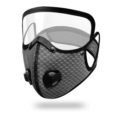 AirGuard – Reusable Carbon Filter Dust Mask – Dark Gray