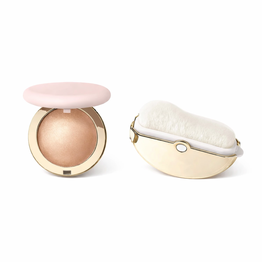 DewLuxe - Cheek Dewlight Highlighting Blush – Caramel+Brush