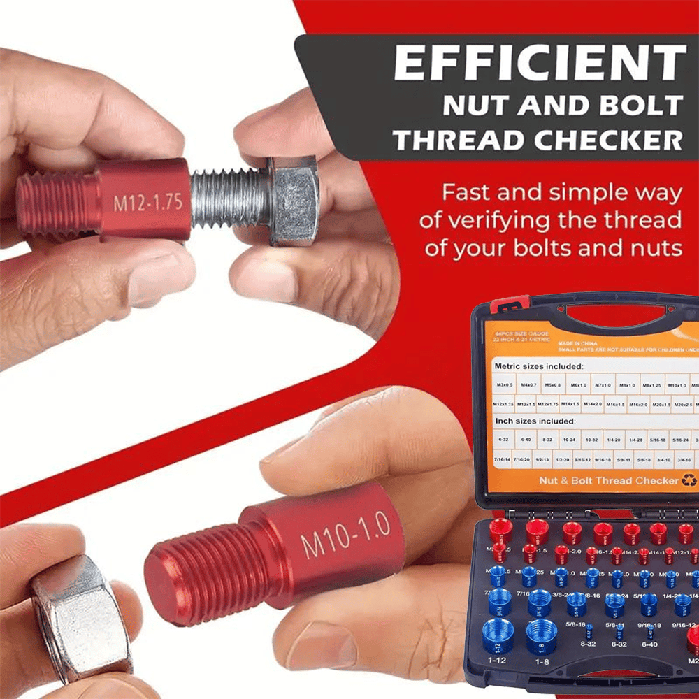 ScrewSense – 44Pcs Alloy Thread Inspector Set – image 12