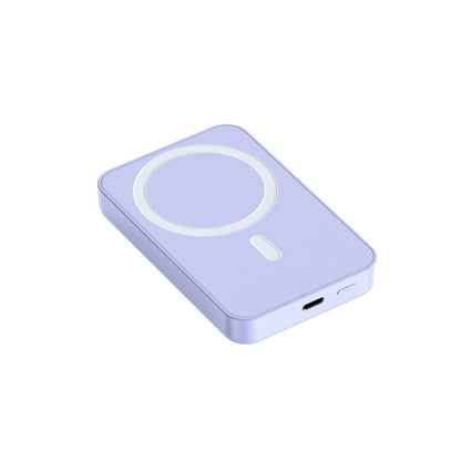 Portable Magnetic Power Bank – Purple (10000mAh)