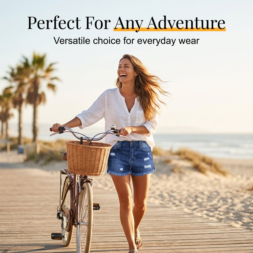 BlueBelle - Distressed Denim Shorts – image 3