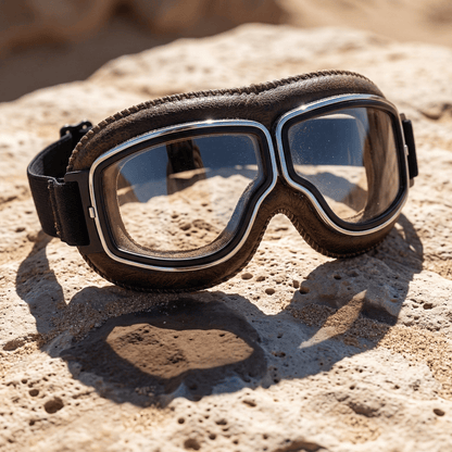 RetroRide – OTG Vintage Motorcycle Riding Goggles – image 2