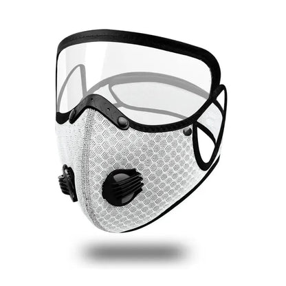 AirGuard – Reusable Carbon Filter Dust Mask – White