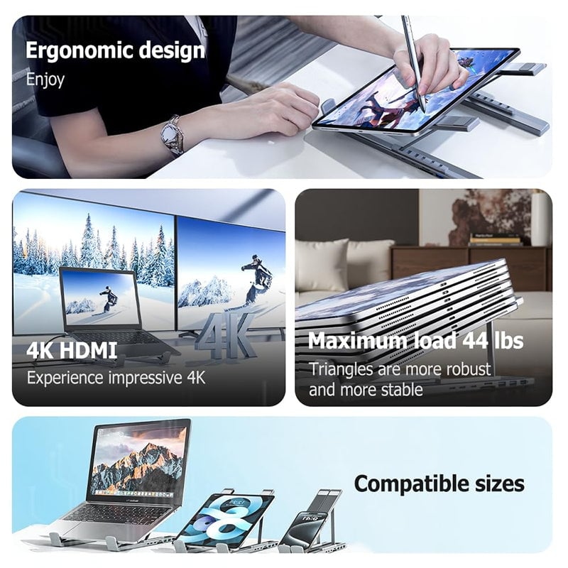 NexaDock – Smart 8-in-1 Workstation Hub – image 6
