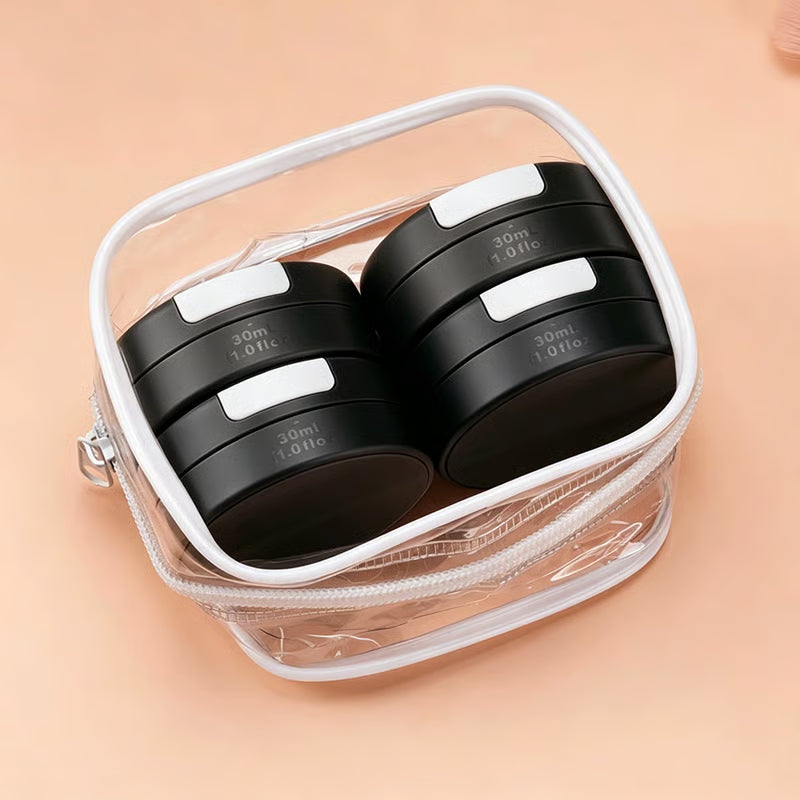 CarryCore – Leakproof Magnetic Toiletry Container Set – Midnight Black / Buy 1