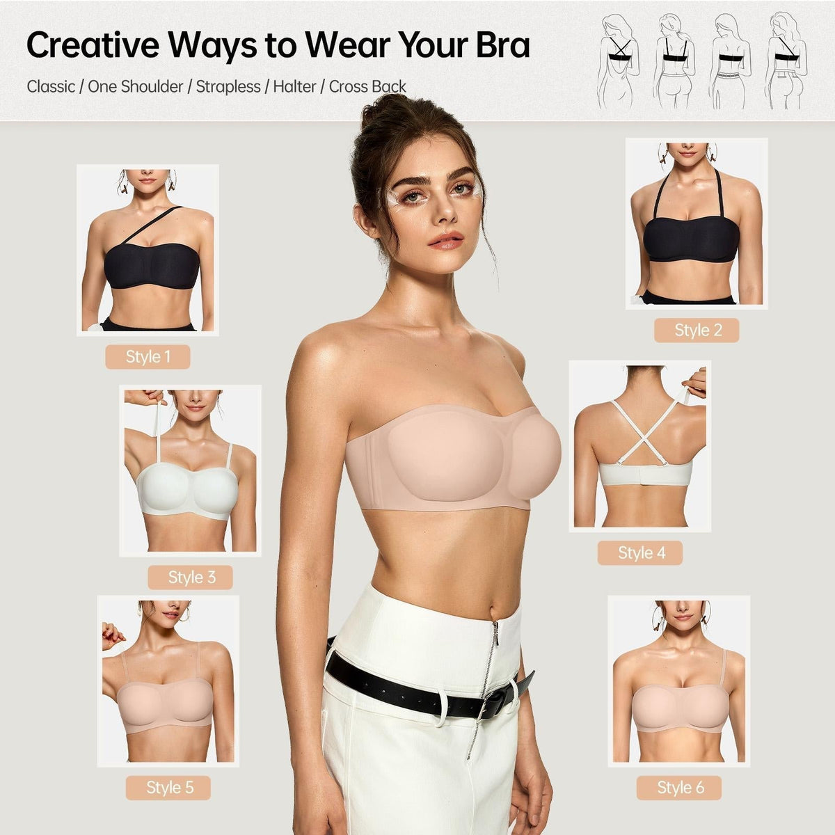 SoftForm – Wireless Seamless Support Bra – image 20