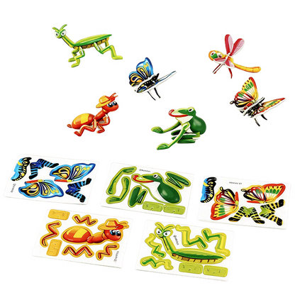 BugBuild – 3D Creative Insect Paper Jigsaw Puzzle – image 8
