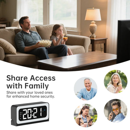 SpyraTech – Smart Alarm Clock Camera with Dual WiFi – image 8