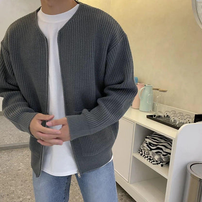 Oscar Casual Cardigan – Gray / S