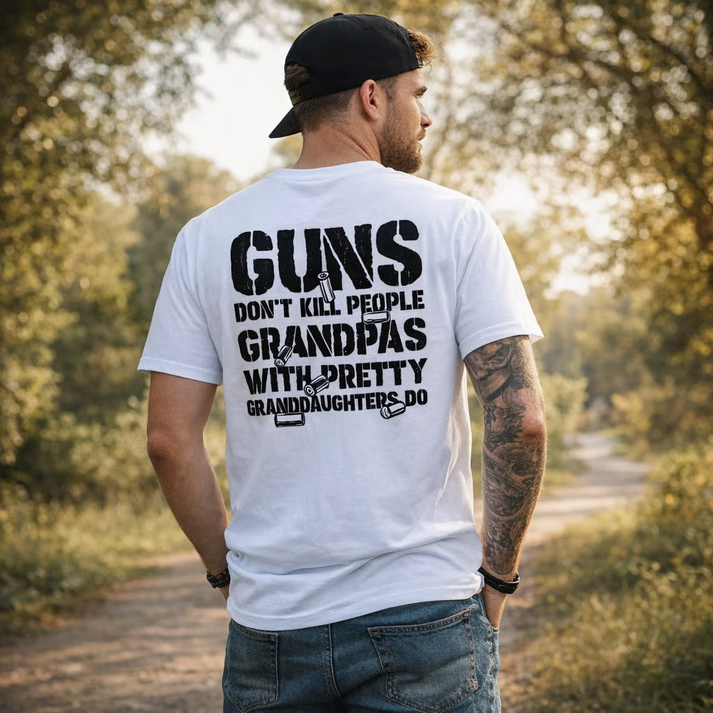 LegacyGrand – Proud Grandpa Humor Graphic T-Shirt – image 3