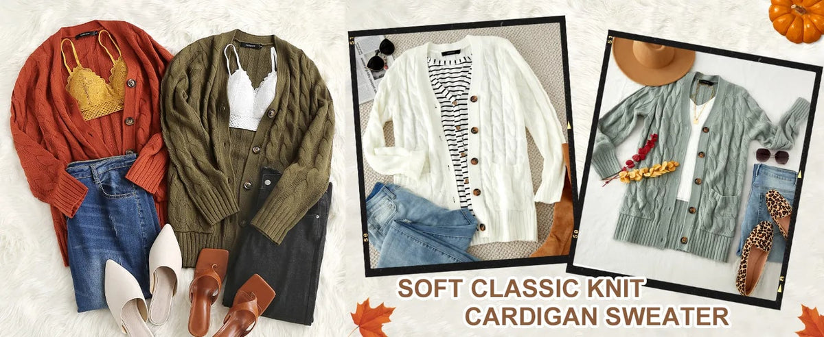 AutumnGrace - Classic Cardigan – image 10