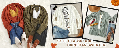 AutumnGrace - Classic Cardigan – image 10