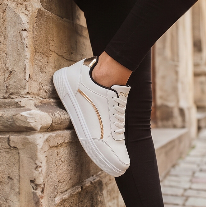 Stella — Platform Sneaker with Metallic Accents – image 9