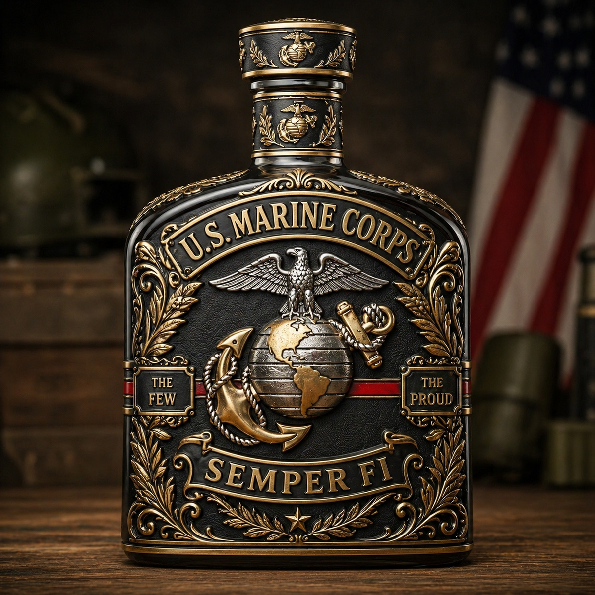 BattleGlory – U.S. Marine Corps Collector Bottle – Buy 1