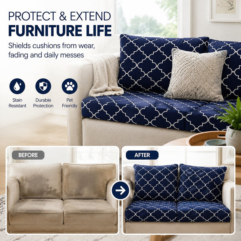 PatioLuxe – Stretch Seat Cushion Cover – image 9