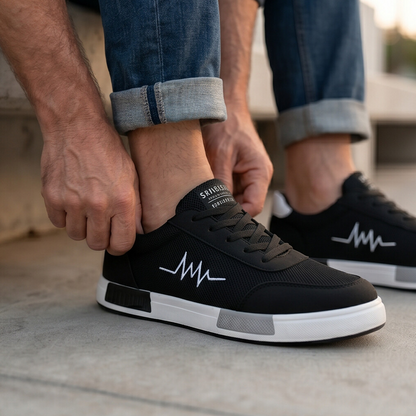 Pulseway — Canvas Sneaker with Heartbeat Detail – image 6