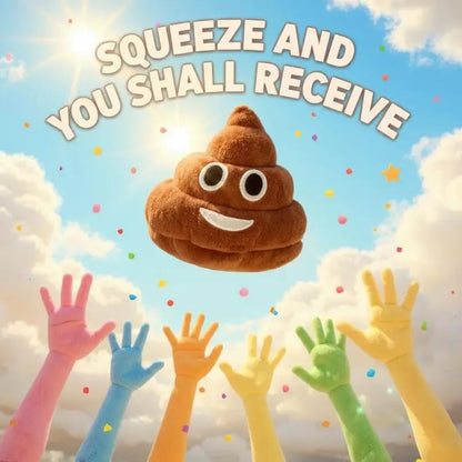 SqueezeBoo – Poop Plush Gag Toy – image 2