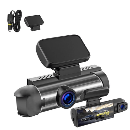 RoadEye – Smart Dual Vision Dashcam – Front & Rear Dashcam Dual recording (front and interior) NO Memory Card