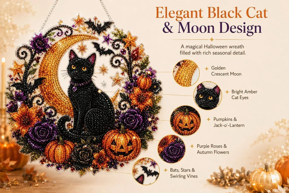 MystiCat – Sparkling Halloween Hanging Kit – image 7