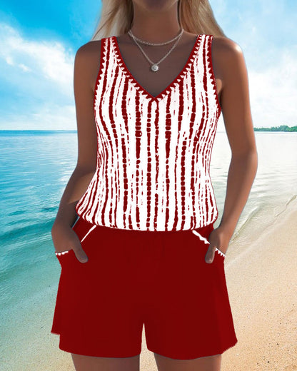 CoastalEase Tankini – Vacation Swimwear – image 9