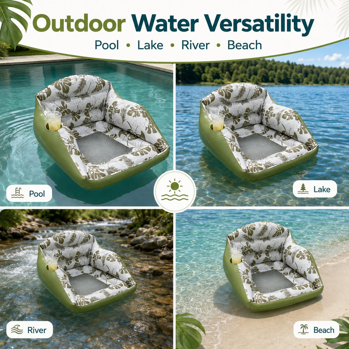 AquaLounge - Luxury Inflatable Pool Sofa – image 10